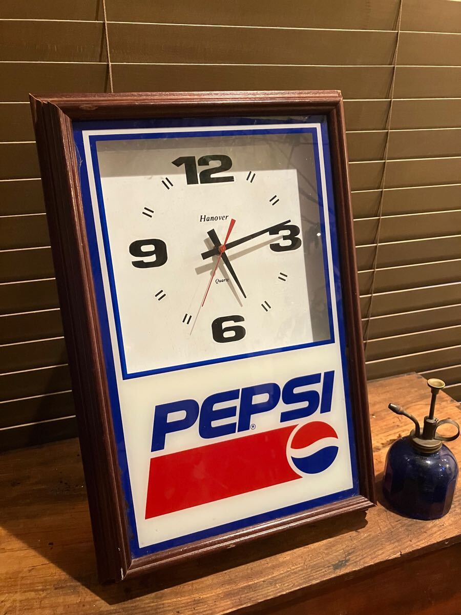 ペプシ/ウォールクロック /pepsi/壁掛け時計/ビンテージ/看板 ペプシ/ウォールクロック /pepsi/壁掛け時計/ビンテージ/看板