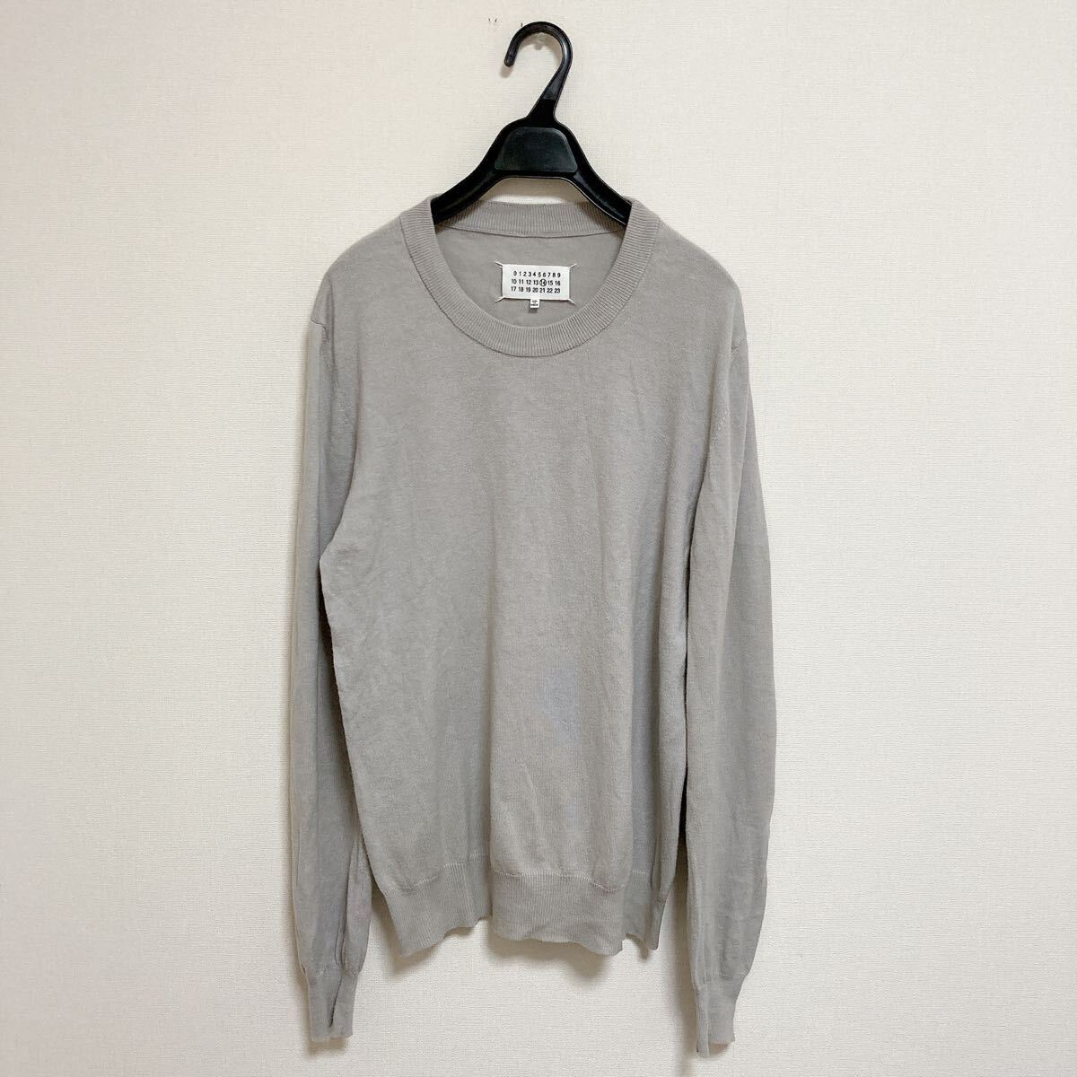メゾンマルジェラmaison margielaエルボーパッチニットセーター メゾンマルジェラmaison margielaエルボーパッチニットセーター