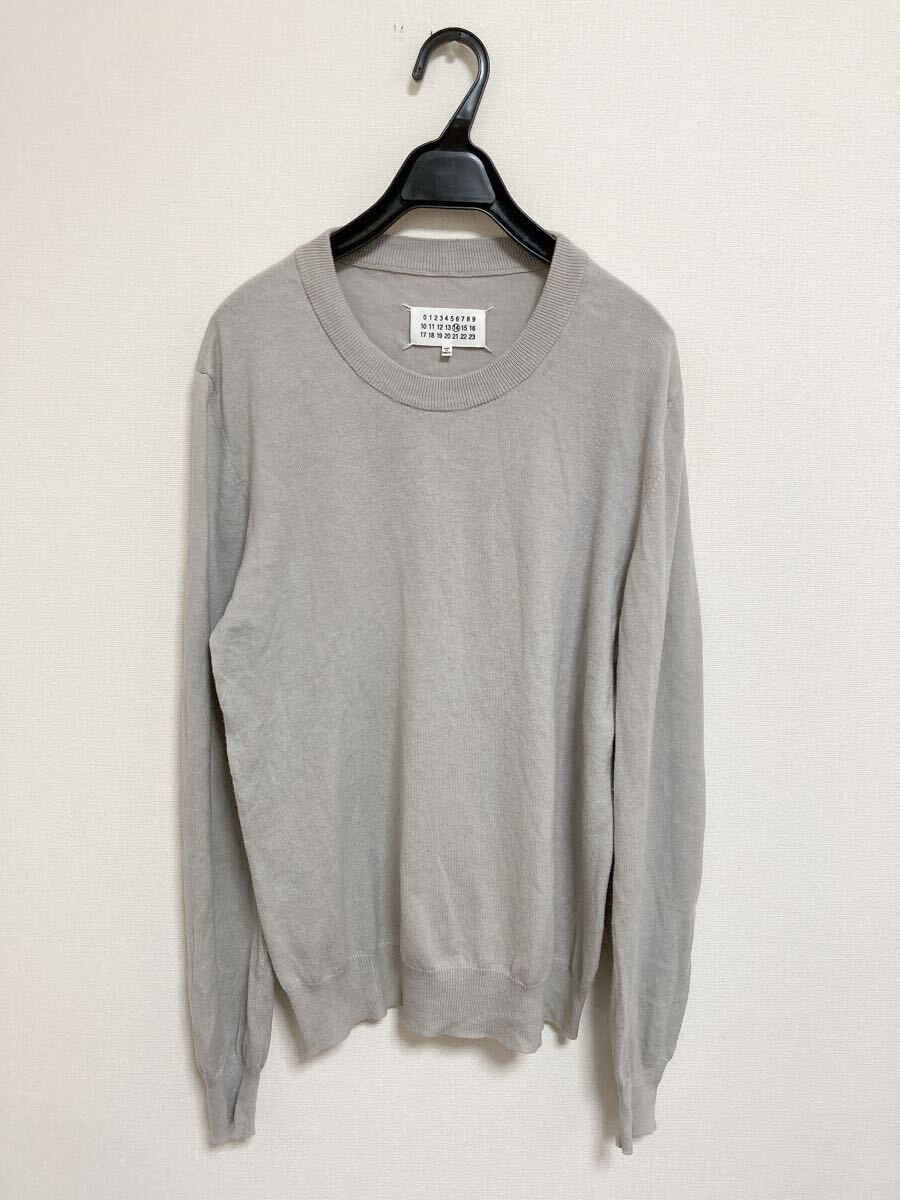 メゾンマルジェラmaison margielaエルボーパッチニットセーター メゾンマルジェラmaison margielaエルボーパッチニットセーター