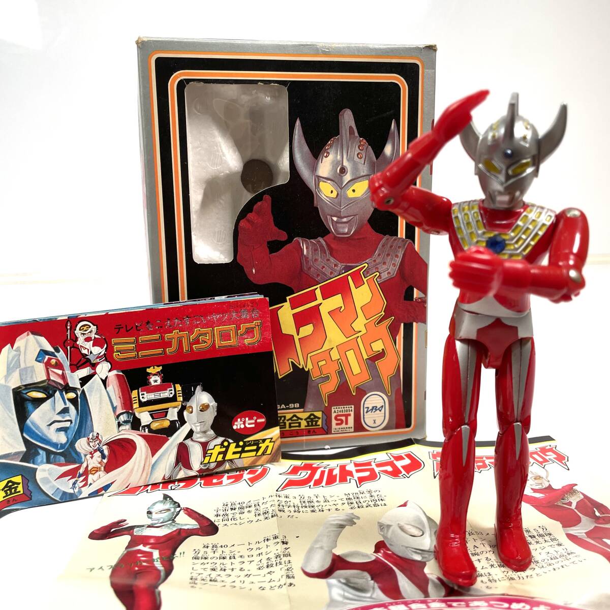 希少 レア ポピー POPY 超合金 ウルトラマンタロウ GA-98 フィギュア 玩具 ポピー 円谷プロ 応募カード ミニカタログ 昭和レトロ　N