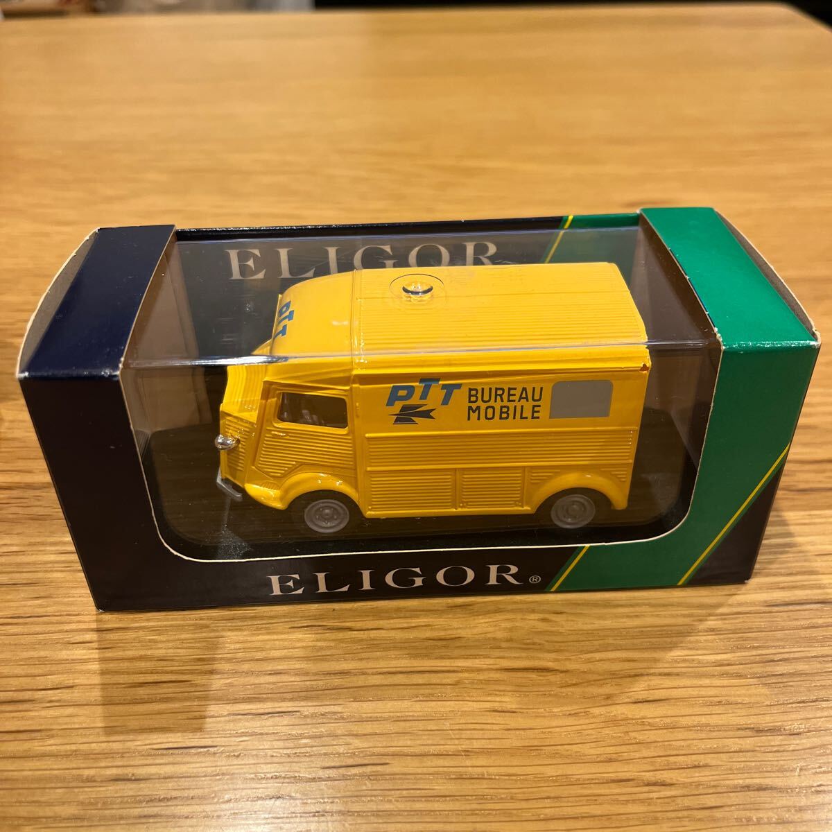 送料込み エリゴール 1/43 シトロエン タイプH イエロー ELIGOR CITROEN H PTT BUREAU MOBILE 100363