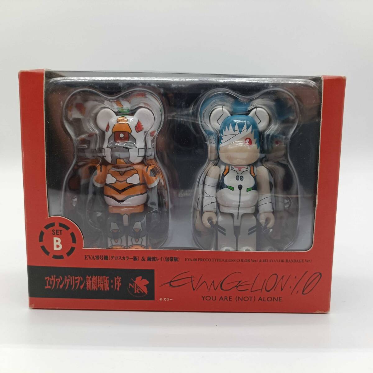BE@RBRICK EVA零号機(グロスカラー版 & 綾波レイ(包帯版 BE@RBRICK EVA零号機(グロスカラー版 & 綾波レイ(包帯版