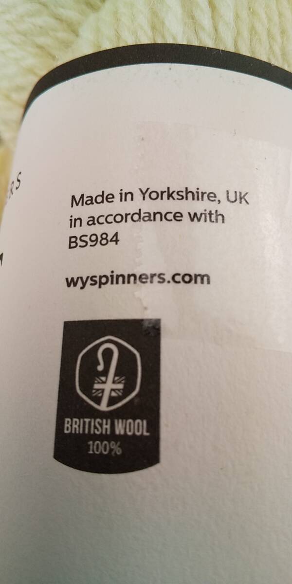 ★ 毛纟 WEST YORKSHIRE SPINNERS ウエストヨークシャースピナーズ?。当茎互氓取LEECE Jacob Aranフリースジェイコブアラン 英國制 ★