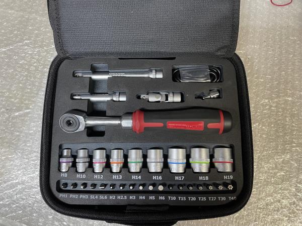 VESSEL　ベッセル　電動スリムラチェットセット　400ER3-1Ｍ 中古