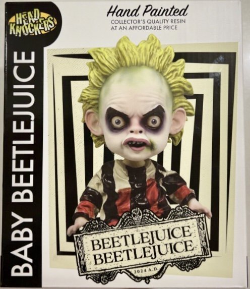ネカ ビートルジュース ビートルジュース ベイビービートルジュース フィギュア 首振人形 スタチュー NECA HEAD KNOCKERS BABY BEETLEJUICE