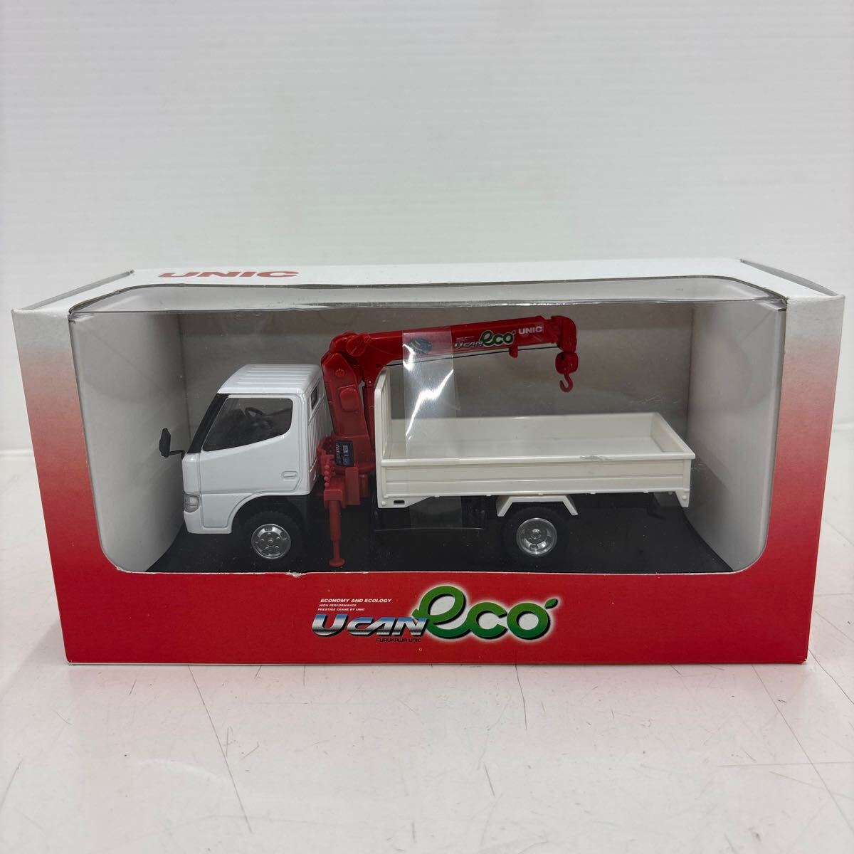 古河UNIC クレーン付きミニカー 1/43 Yahoo!オークション - ◯古河ユニック UNIC Ucan eco 1/43 未開封品