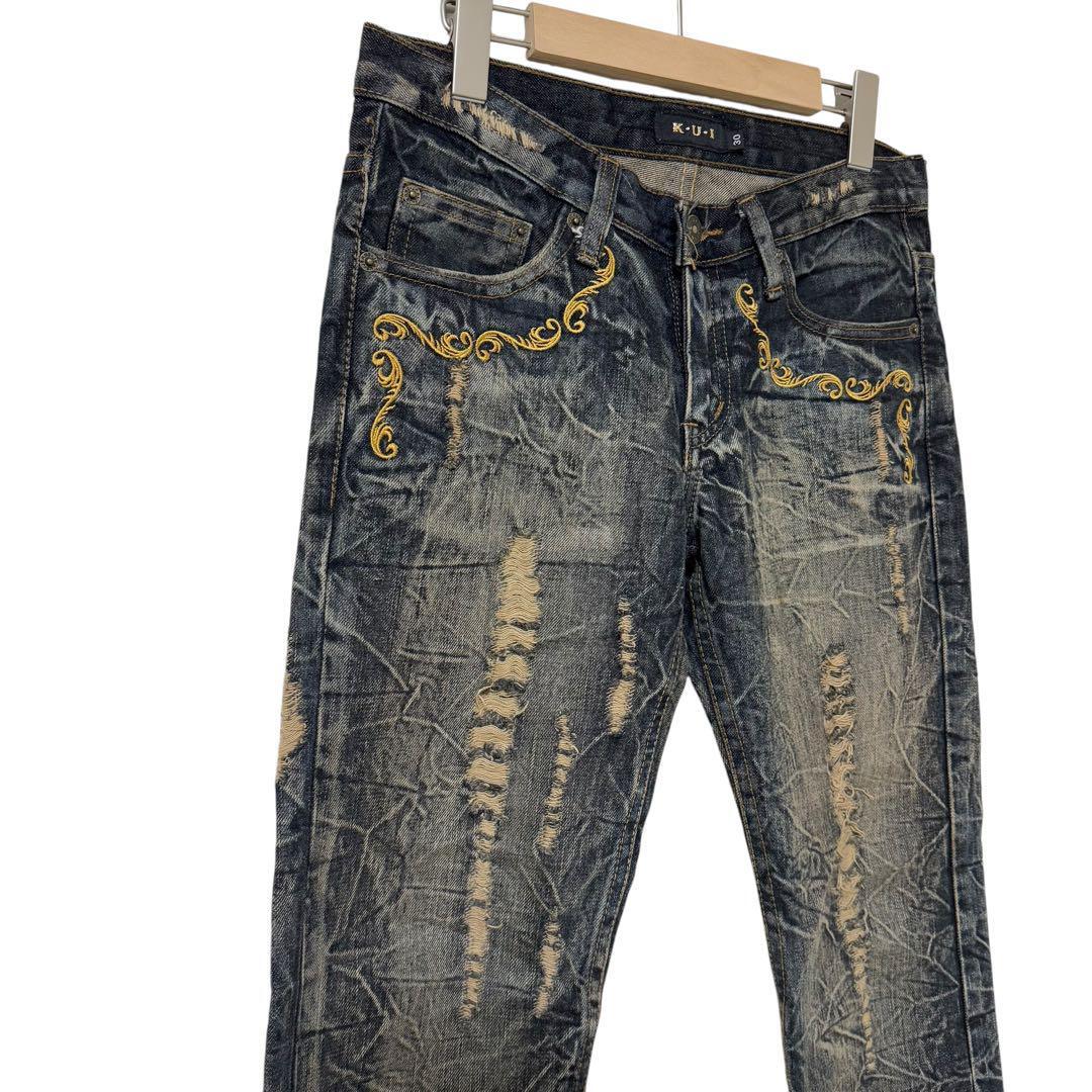 サイズW30≒82cm KUI K U I japanese label y2k archive 平成 サイズW30≒82cm KUI K U I japanese label y2k archive 平成