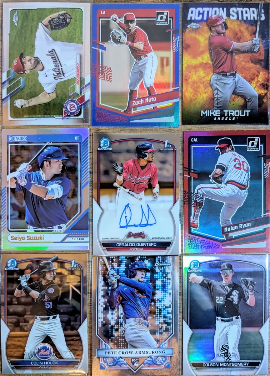 1円スタート】GERALDO QUINTERO 2023 Topps Bowman Chrome 1st 1円スタート】GERALDO QUINTERO 2023 Topps Bowman Chrome 1st