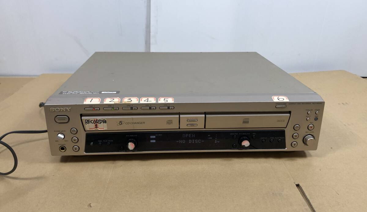 SONY Sony compact диск магнитофон CD магнитофон RCD-W500C