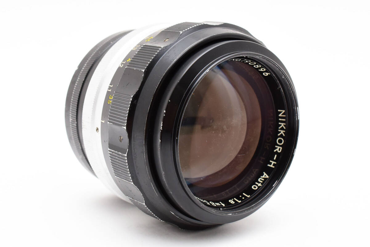 ★希少タイプ★ニコン Nikon NIKKOR-H Auto 85mm F1.8★　R6389＃98_画像3