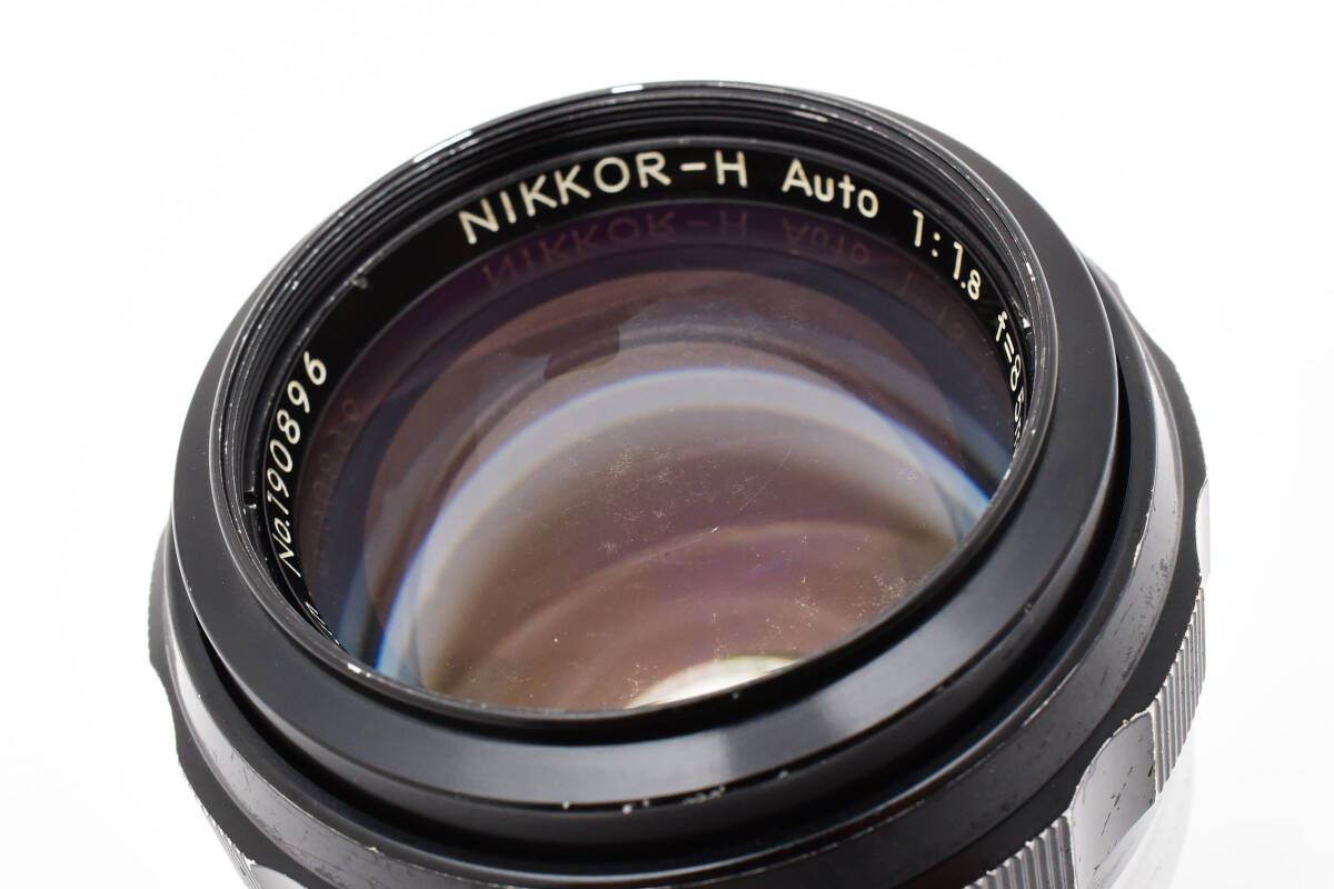 ★希少タイプ★ニコン Nikon NIKKOR-H Auto 85mm F1.8★　R6389＃98_画像10