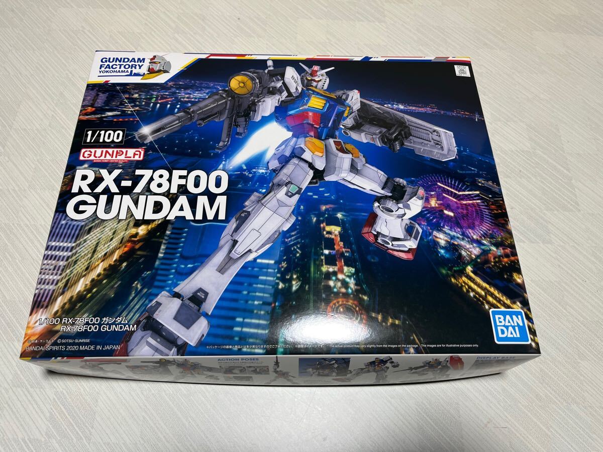 ガンダム RX-78F00 未組立 1/100 入場特典付き ガンダムファクトリー横浜 バンダイ