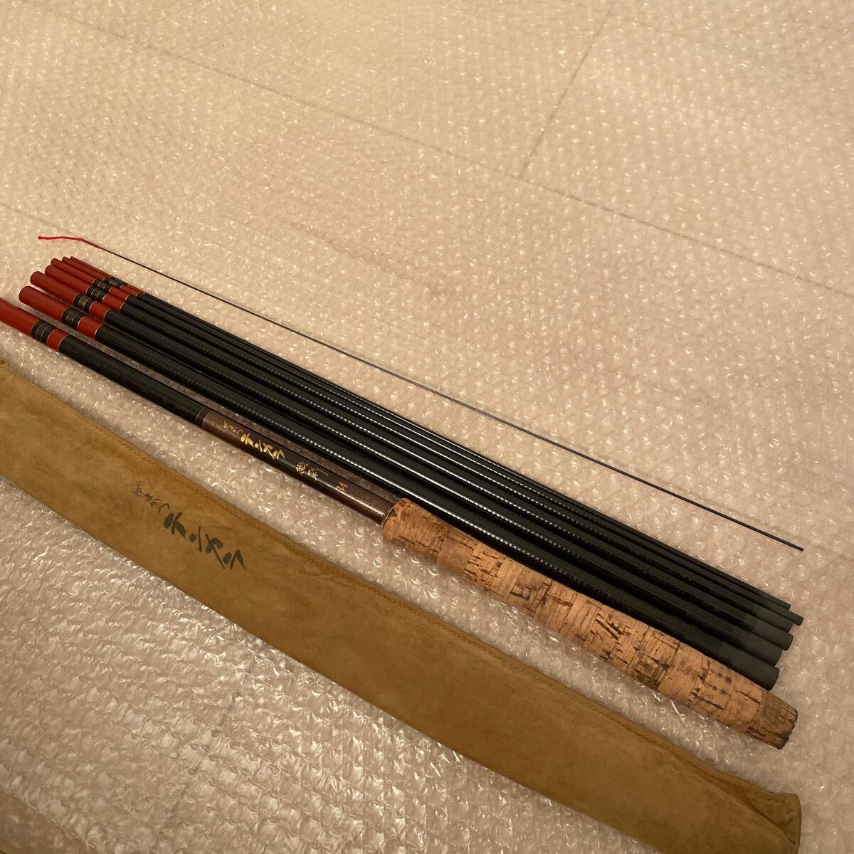 7140円 リバーピーク名竿 テンカラ竿 極テンカラ33 とても綺麗 7140円 リバーピーク名竿 テンカラ竿 極テンカラ33 とても綺麗