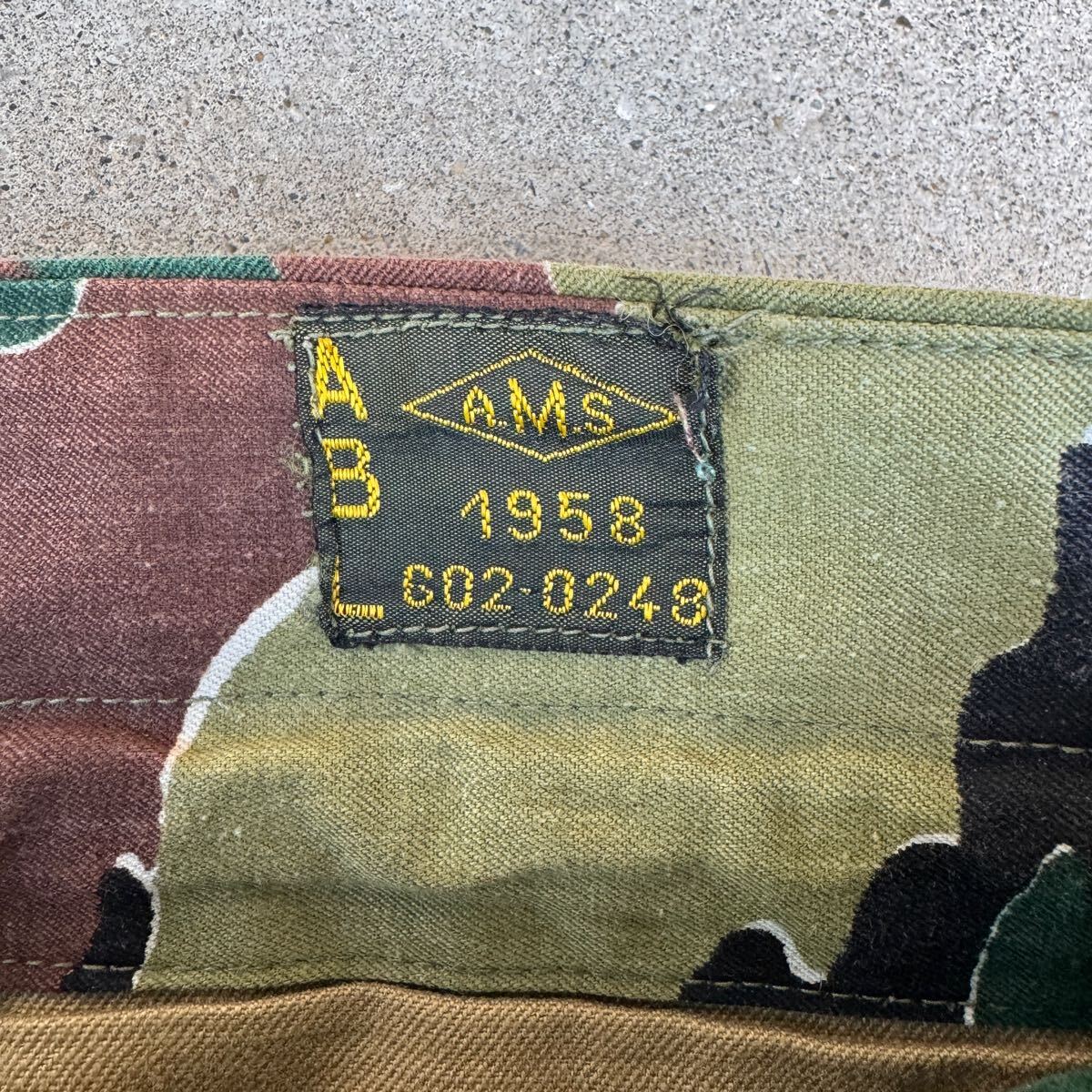 ビンテージ　50s　ベルギー軍　ジグソーカモ　ユーロ　ミリタリー　パンツ?、荨?50123