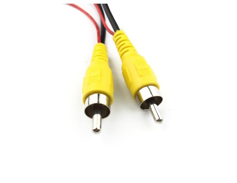RCA 映像コード 映像延長ケーブル 長さ：20ｍ モニターとバックカメラ接続ケーブル 電源配線付き
