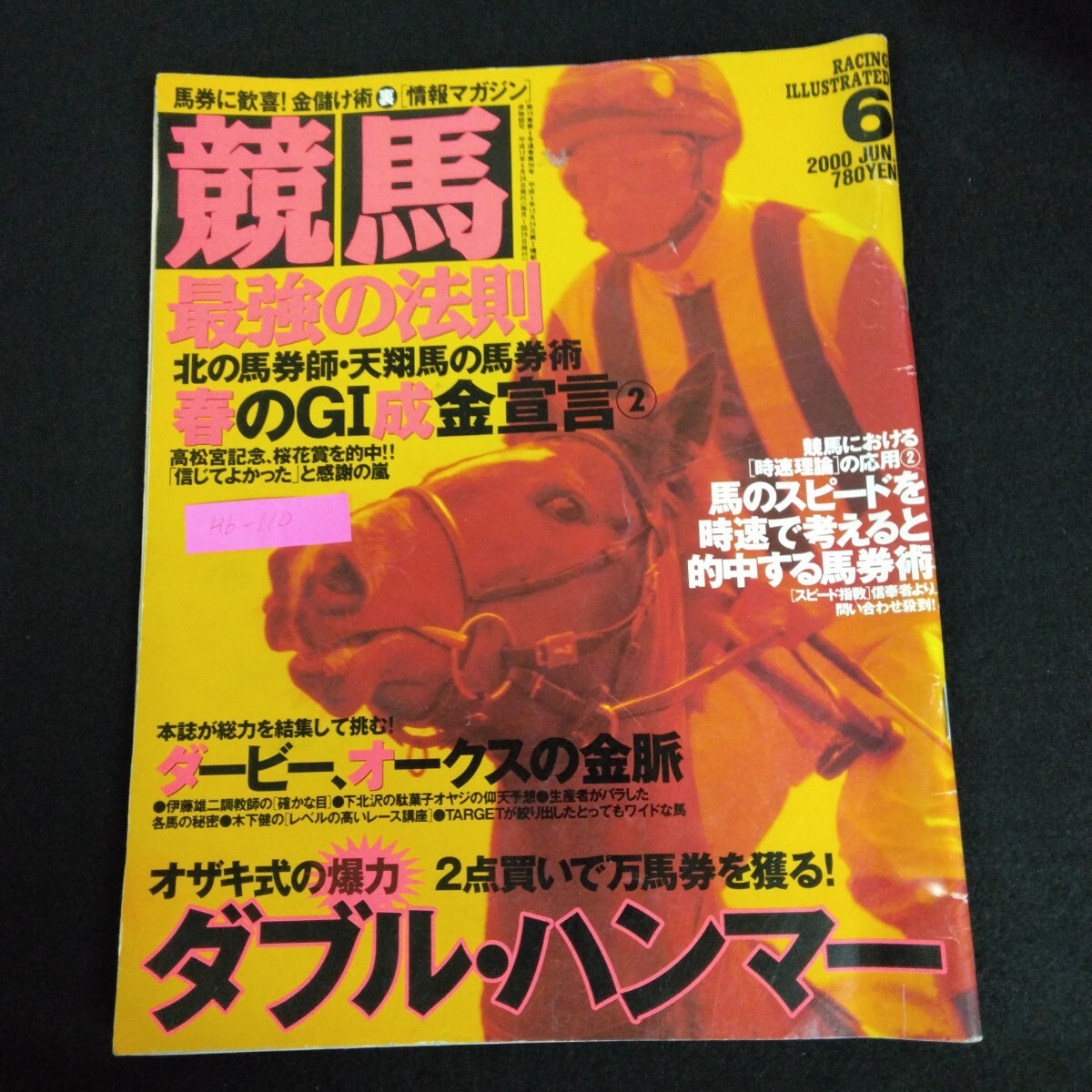 ５５％以上節約 Hb-110/競馬 最強の法則 北の馬券師・天翔馬の馬券 2000年 6月号 競馬