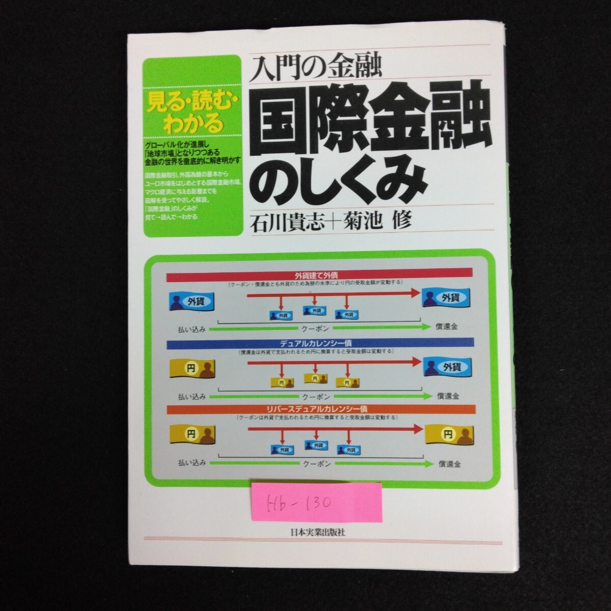 Hb-130/入門の金融 国際金融のしくみ 1998年6月30日 見る・読む・わかる 外国為替相場と市場のしくみ/L6/70107