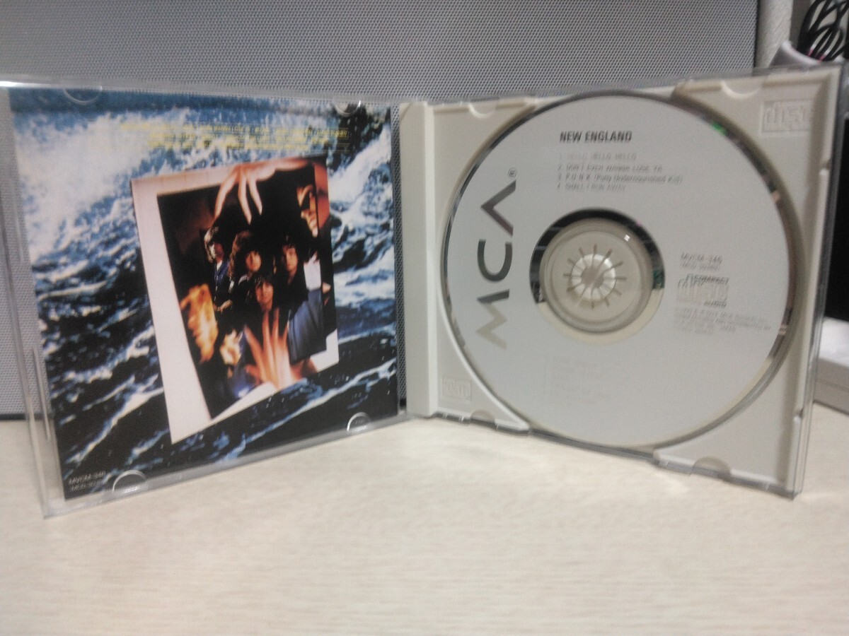 ☆NEW ENGLAND☆SAME【国内盤帯付】ニュー・イングランド 失われし魂 CD 初期版_画像2