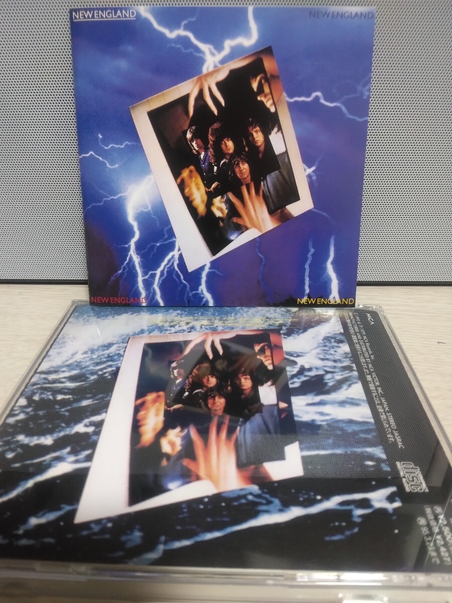 ☆NEW ENGLAND☆SAME【国内盤帯付】ニュー・イングランド 失われし魂 CD 初期版_画像1