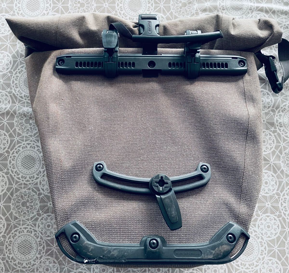 オルトリーブ　パニヤバック　ベージュ　ORTLIEB 自転車　サイドバッグ　防水　waterproof