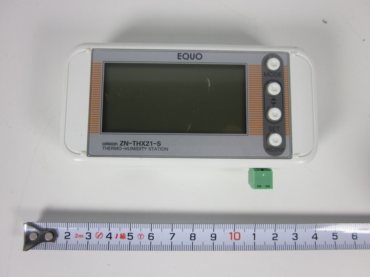 中古】温湿度ステーション ZN-THX21-S オムロン Omron ロガー 中古】温湿度ステーション ZN-THX21-S オムロン Omron ロガー