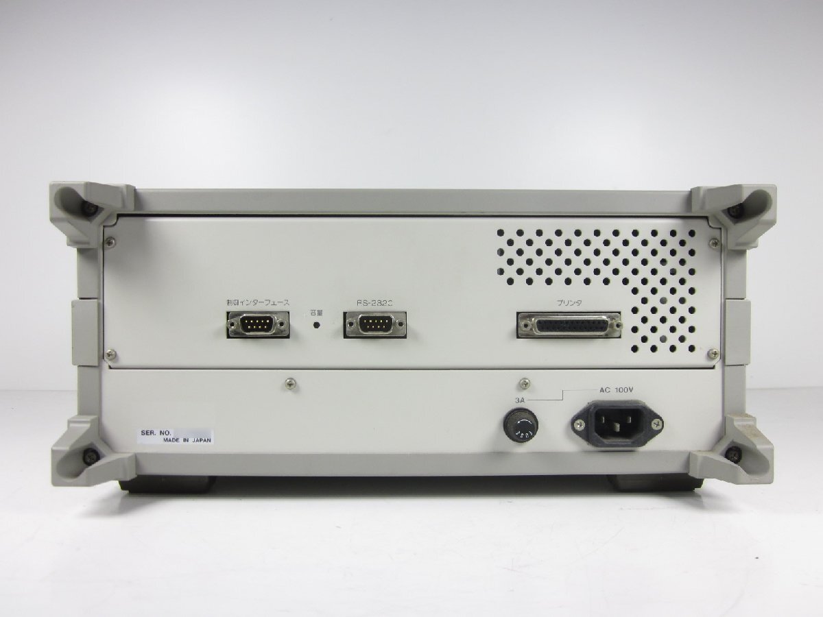 中古】CDMAサービステスタ NJZ916A 日本無線 3GPP TS 34.121対応 中古】CDMAサービステスタ NJZ916A 日本無線 3GPP TS 34.121対応