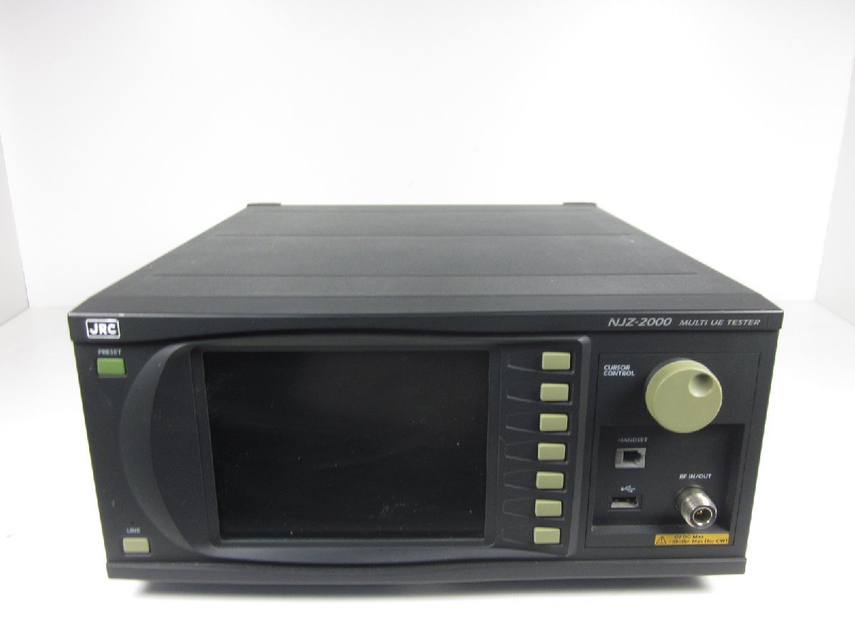 中古】マルチシステムUEテスタ NJZ-2000 日本無線 x04458 中古】マルチシステムUEテスタ NJZ-2000 日本無線 x04458