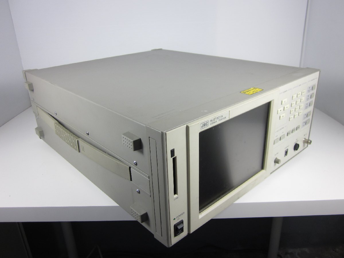 中古】CDMAサービステスタ NJZ921A 日本無線 CODEC/LOOP BACK 中古】CDMAサービステスタ NJZ921A 日本無線 CODEC/LOOP BACK