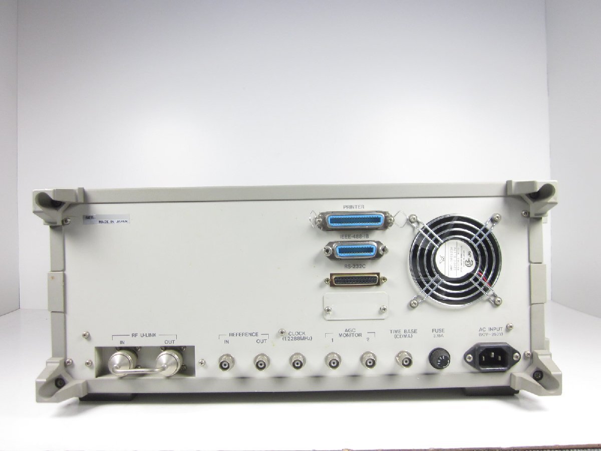中古】CDMAサービステスタ NJZ921A 日本無線 CODEC/LOOP BACK 中古】CDMAサービステスタ NJZ921A 日本無線 CODEC/LOOP BACK