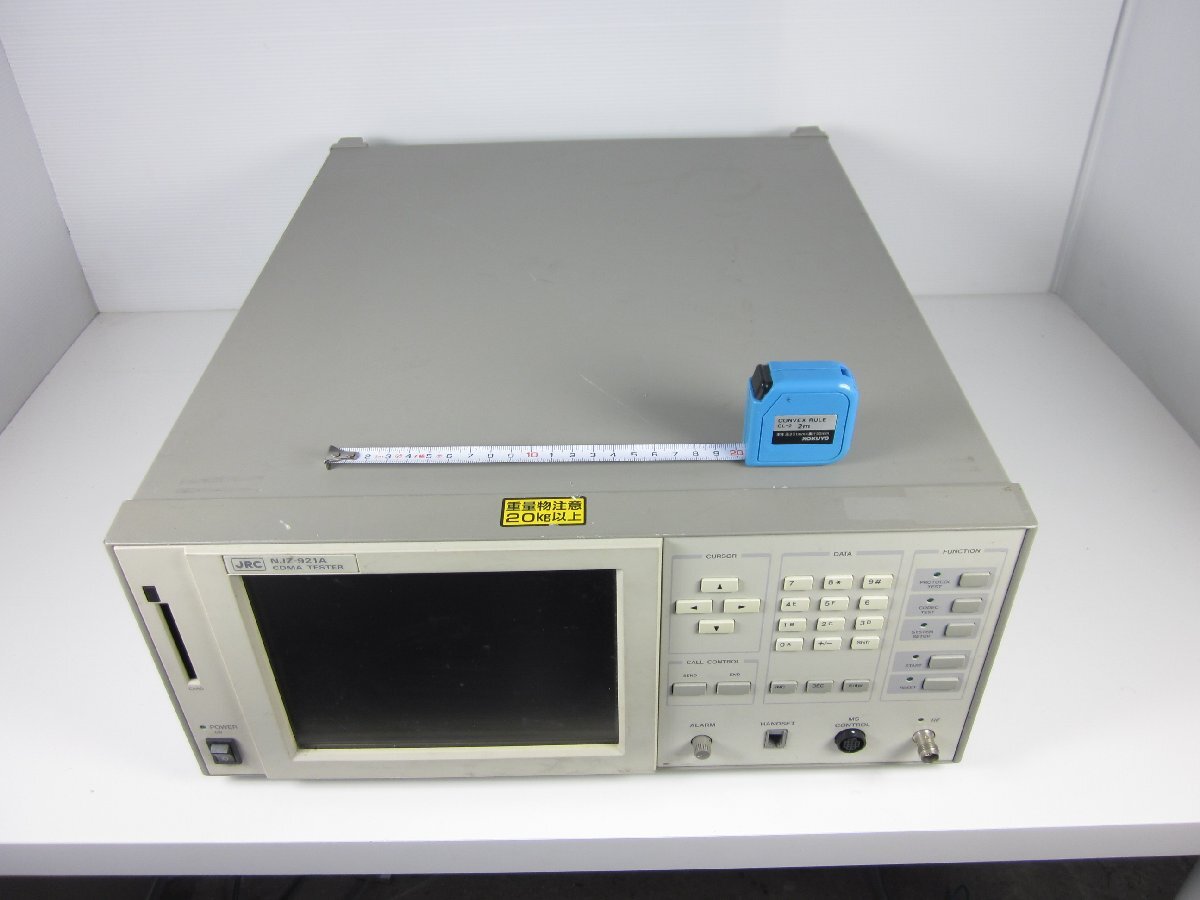 中古】CDMAサービステスタ NJZ921A 日本無線 CODEC/LOOP BACK 中古】CDMAサービステスタ NJZ921A 日本無線 CODEC/LOOP BACK