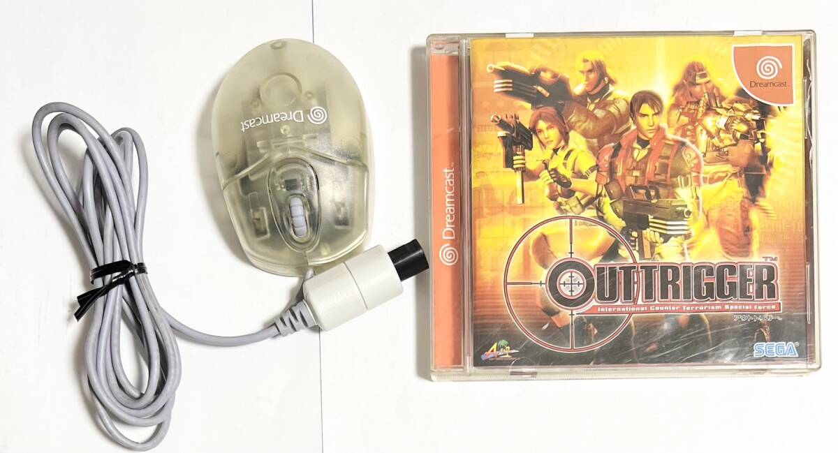 SEGA セガ ドリームキャスト OUTTRIGGER アウトトリガー ドリームキャスト・マウス同梱 HKT-9900