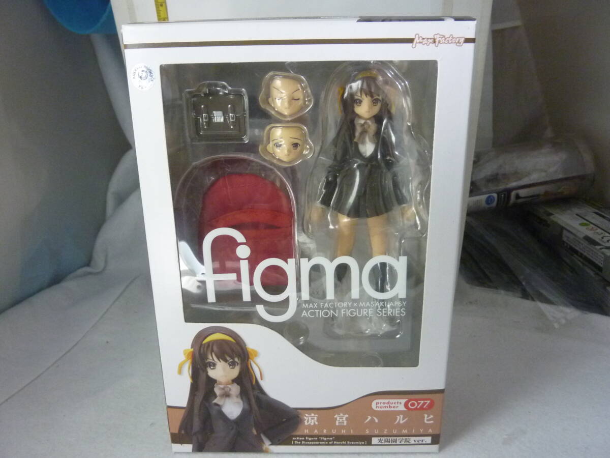 涼宮ハルヒの憂鬱 figma077 涼宮ハルヒ 光陽園学院ver.　未開封　です。