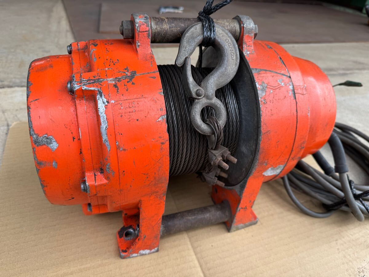 新ダイワ マイティウインチ SW150R 150kg 電動ウインチ 吊り具 新ダイワ マイティウインチ SW150R 150kg 電動ウインチ 吊り具