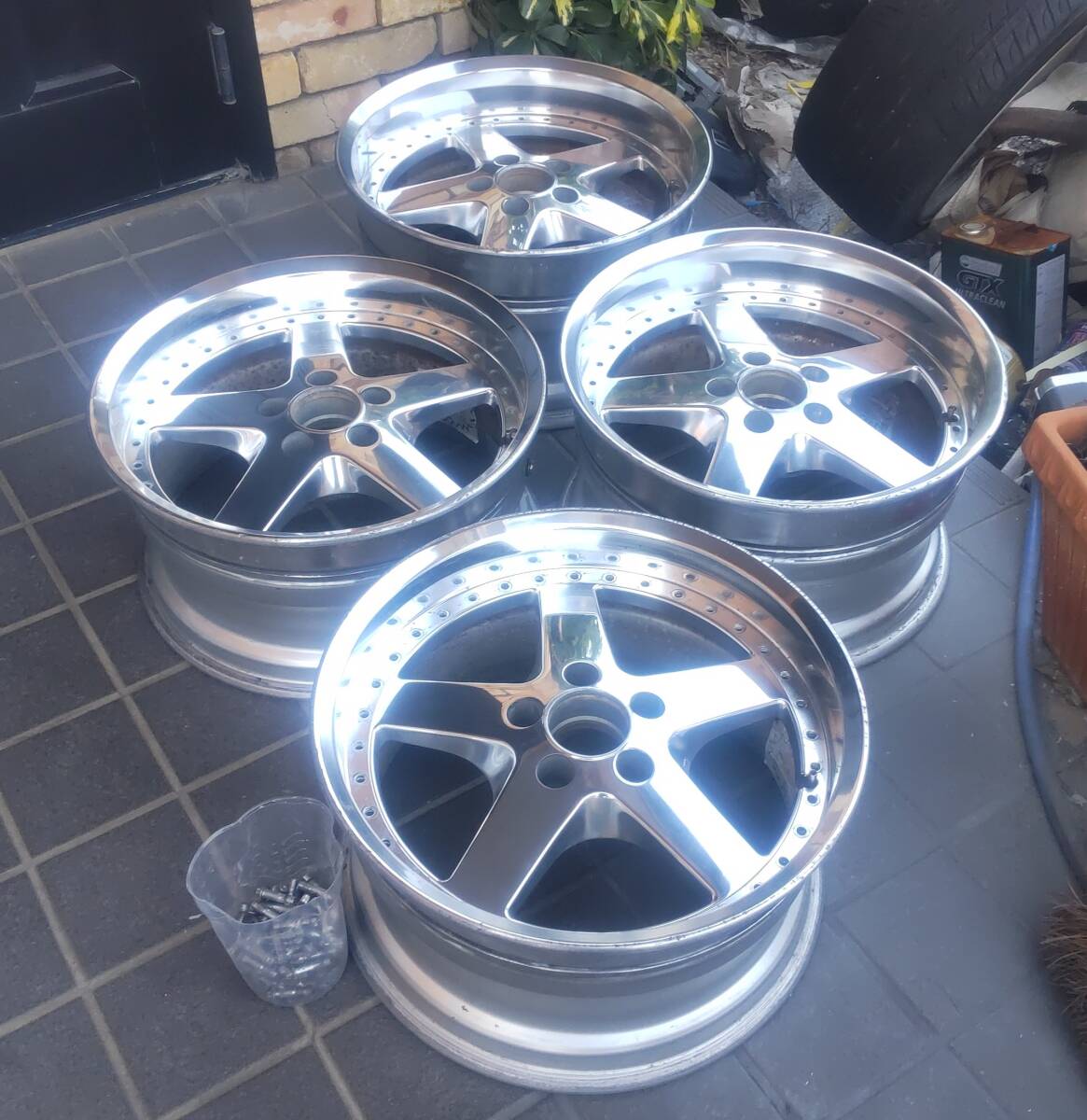 ワーク エクイップ 17inch EQUIP WORK 当時物 ドリケツ ワーク エクイップ 17inch EQUIP WORK 当時物 ドリケツ