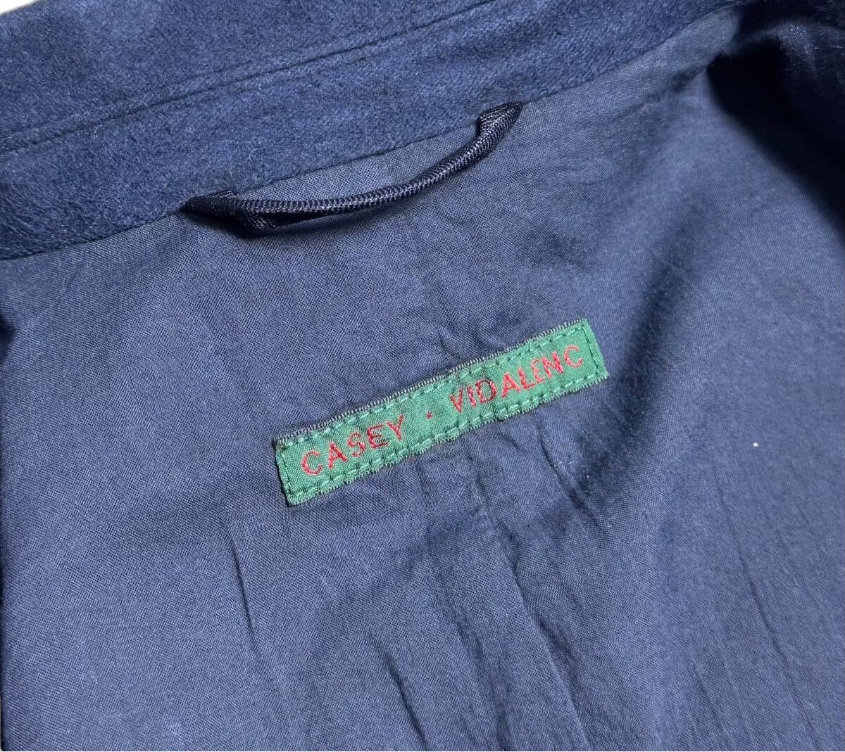 フランス制 Dover Street Market CASEY VIDALENC ケイシーヴィダレンク コットンジャケット ネイビー M