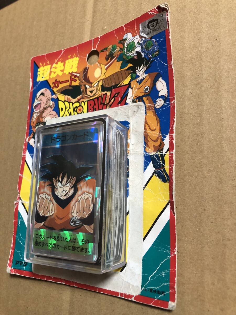 1980年代】初期ドラゴンボールZ 当時物 超決戦カード ドラゴン 1980年代】初期ドラゴンボールZ 当時物 超決戦カード ドラゴン