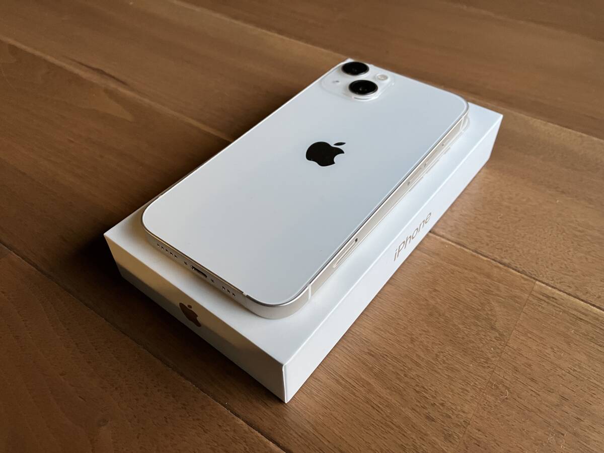 美品 iPhone 13 128GB SIMフリー バッテリー最大容量98% MLND3J