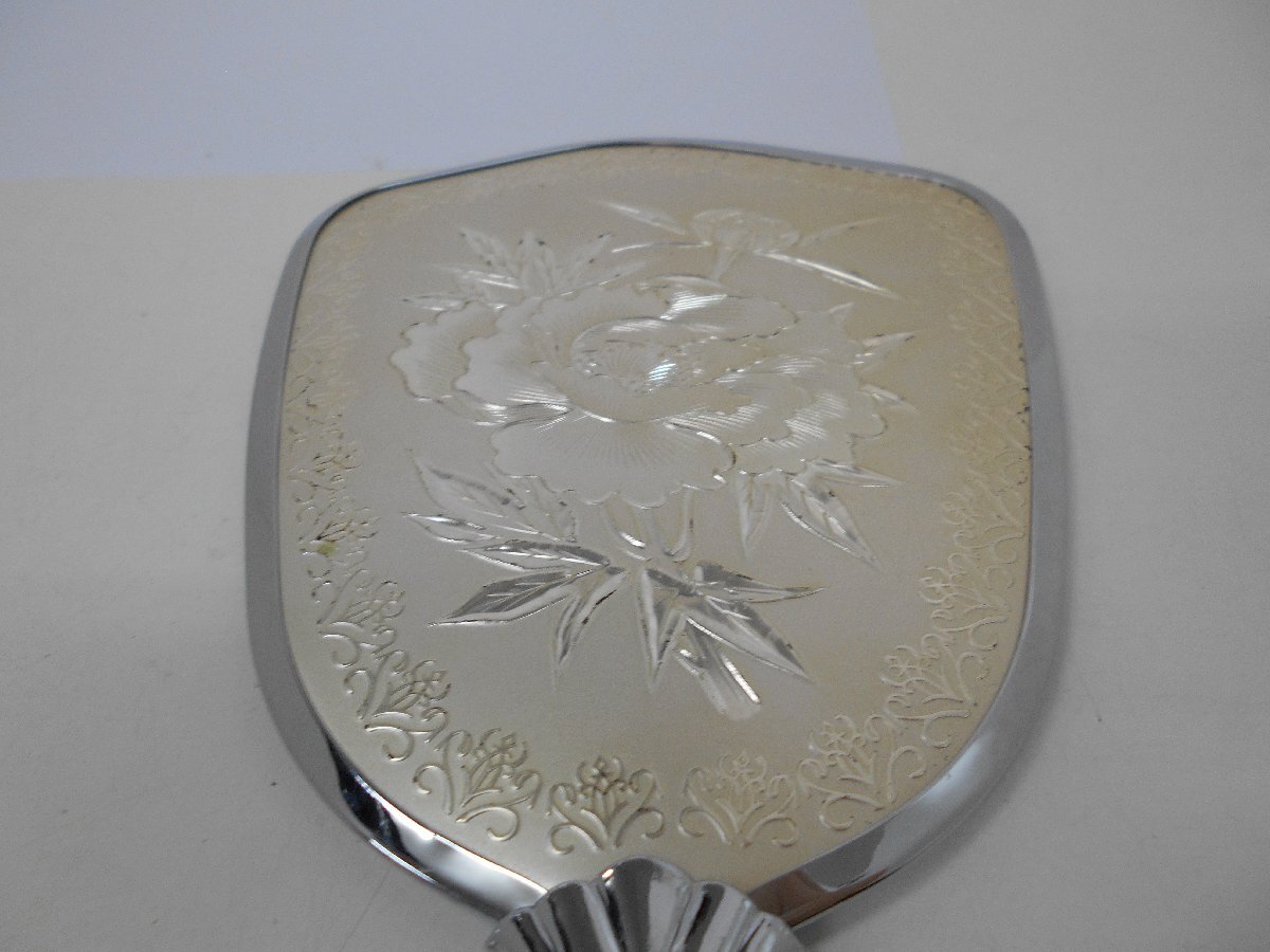 〇　手鏡　レトロ　全長33.5㎝　中古