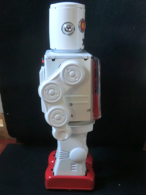 жестяная пластина игрушка робот * metal house. робот серии Cockpit Robot не использовался с ящиком движение. сделано в Японии 250126. сердце 