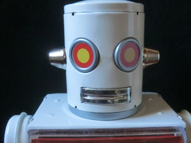  жестяная пластина игрушка робот * metal house. робот серии Cockpit Robot не использовался с ящиком движение. сделано в Японии 250126. сердце 