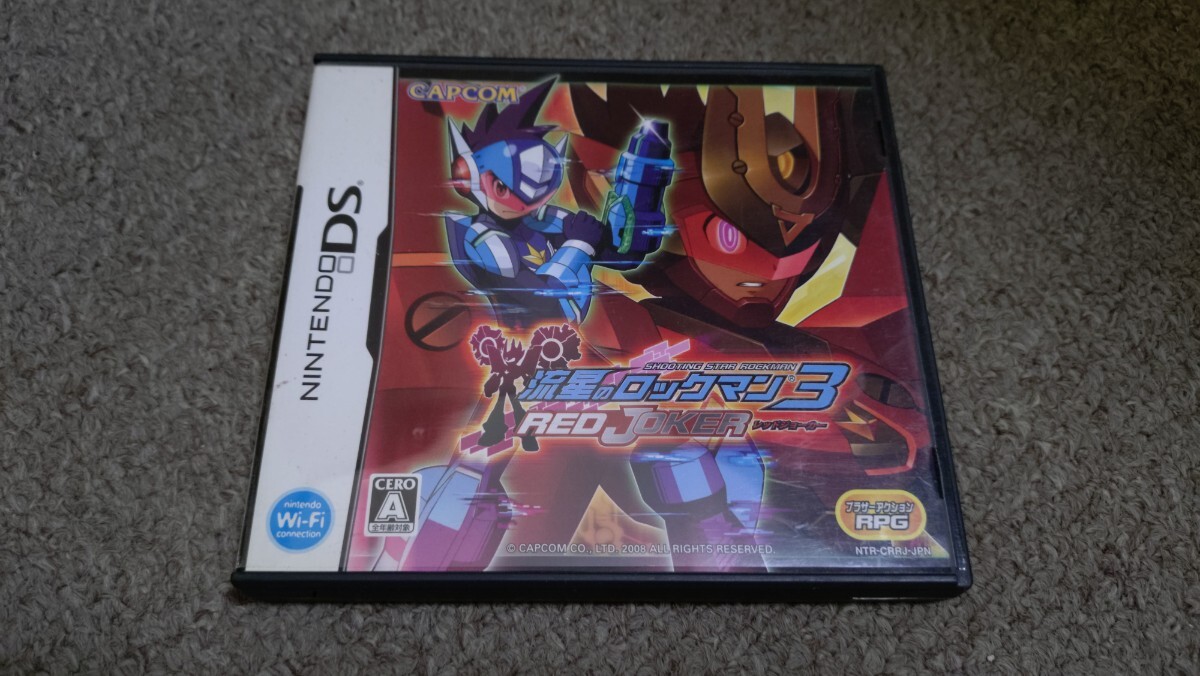 ＤＳ★流星のロックマン３レッドジョーカー★中古品