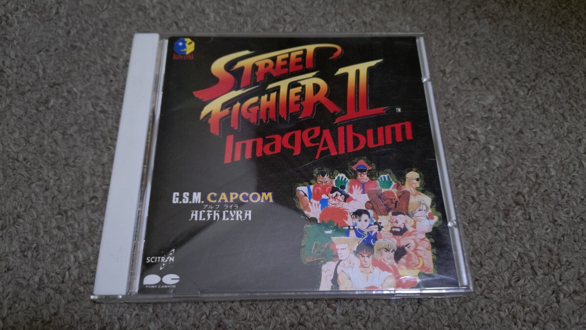 音楽ＣＤ★ストリートファイター２　イメージアルバム★中古品