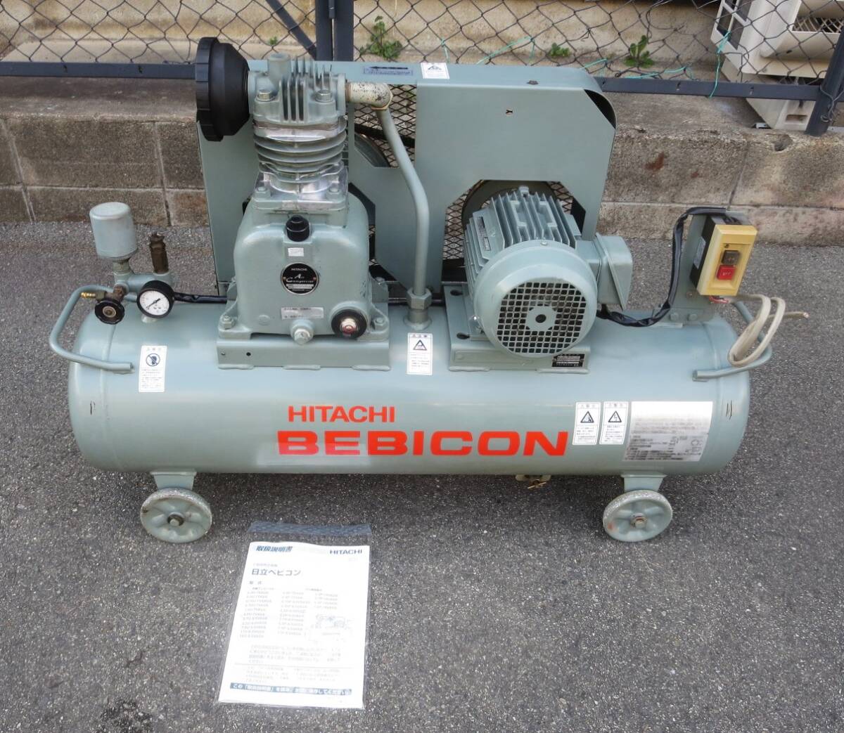 HITACHI　日立ベビコン　1,5P-9,5VA6　60Hz　中古品！
