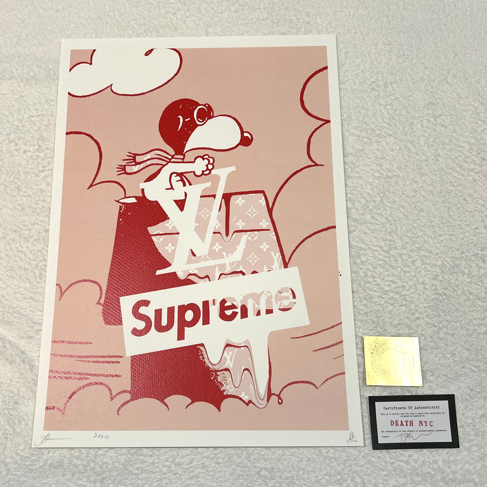 DEATH NYC スヌーピー SNOOPY ヴィトン LOUISVUITTON SUPREME DEATH NYC スヌーピー SNOOPY ヴィトン LOUISVUITTON SUPREME