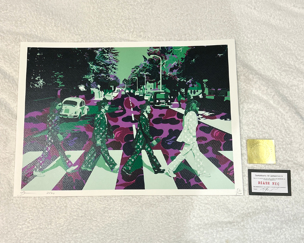 DEATH NYC 19 アートポスター ポスター ビートルズ