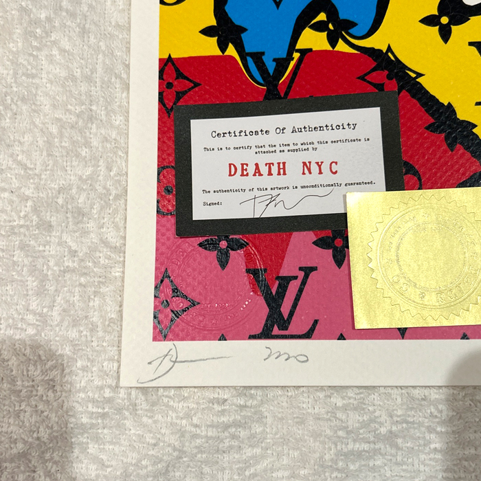 新入荷！世界限定品。正規品DEATH NYC ポップアート ルイヴィトン Yahoo!オークション - DEATH NYC 世界限定100枚 白雪姫 ルイ