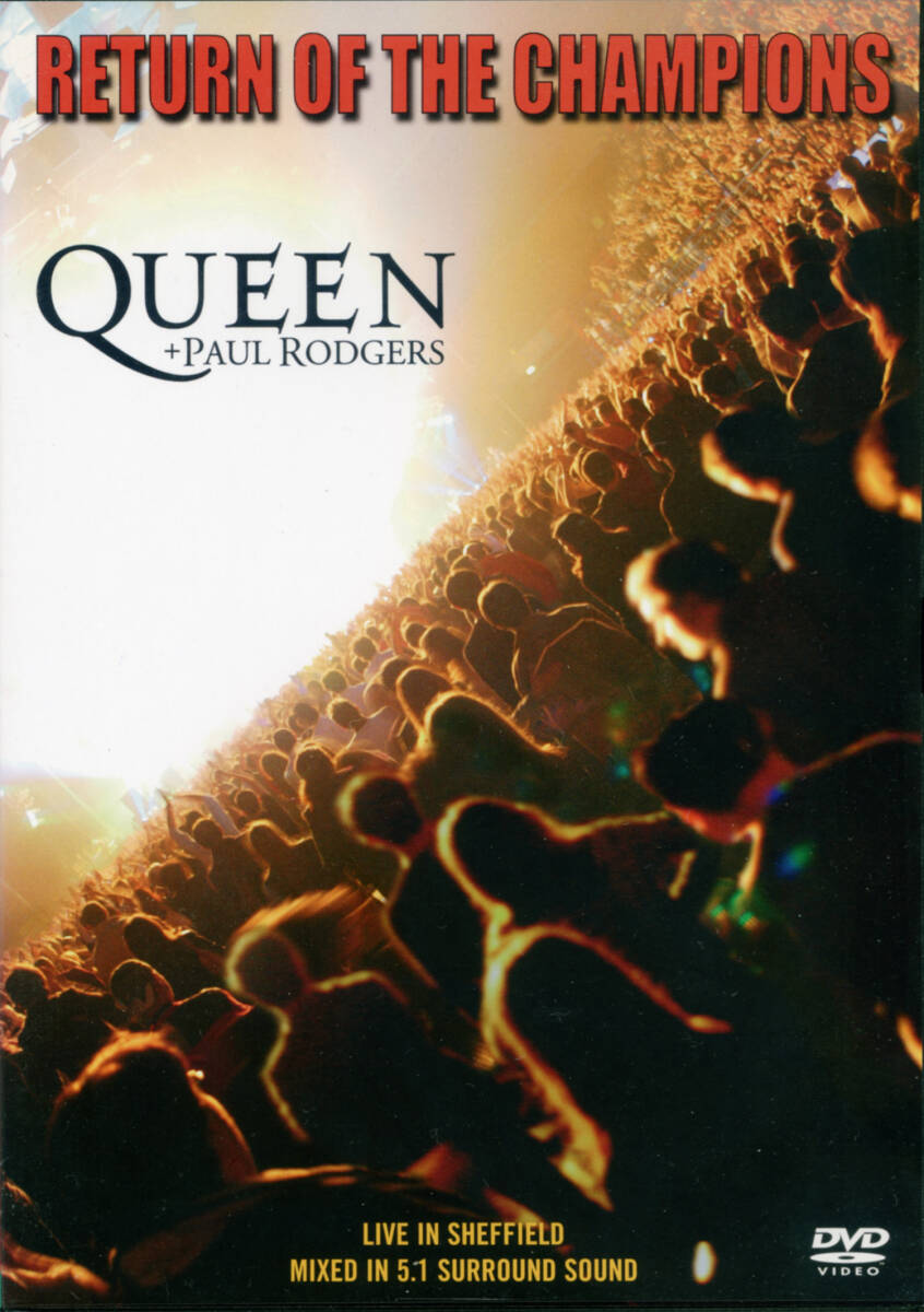 DVD QUEEN+PAUL RODGERS / RETURN OF THE CHAMPIONS クイーン+ポール・ロジャース 国内正規版