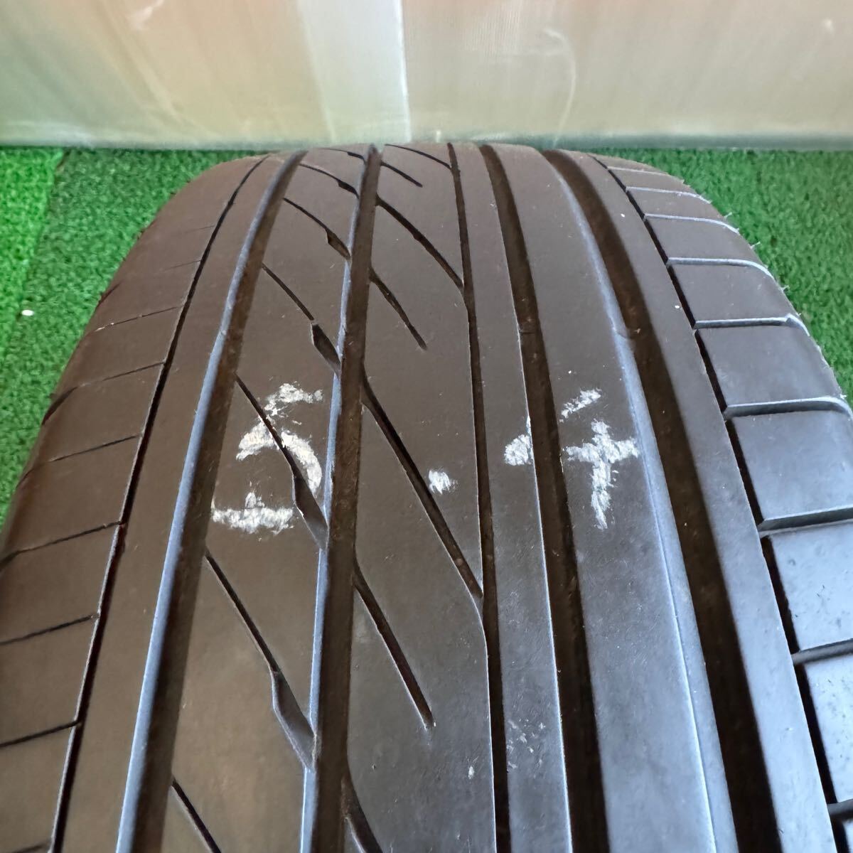 【中古】グッドイヤー EAGLE#1 NASCAR 215/65R16C 109/107R 2本 7.5分山位 21年制 ハイエース キャラバンなどに