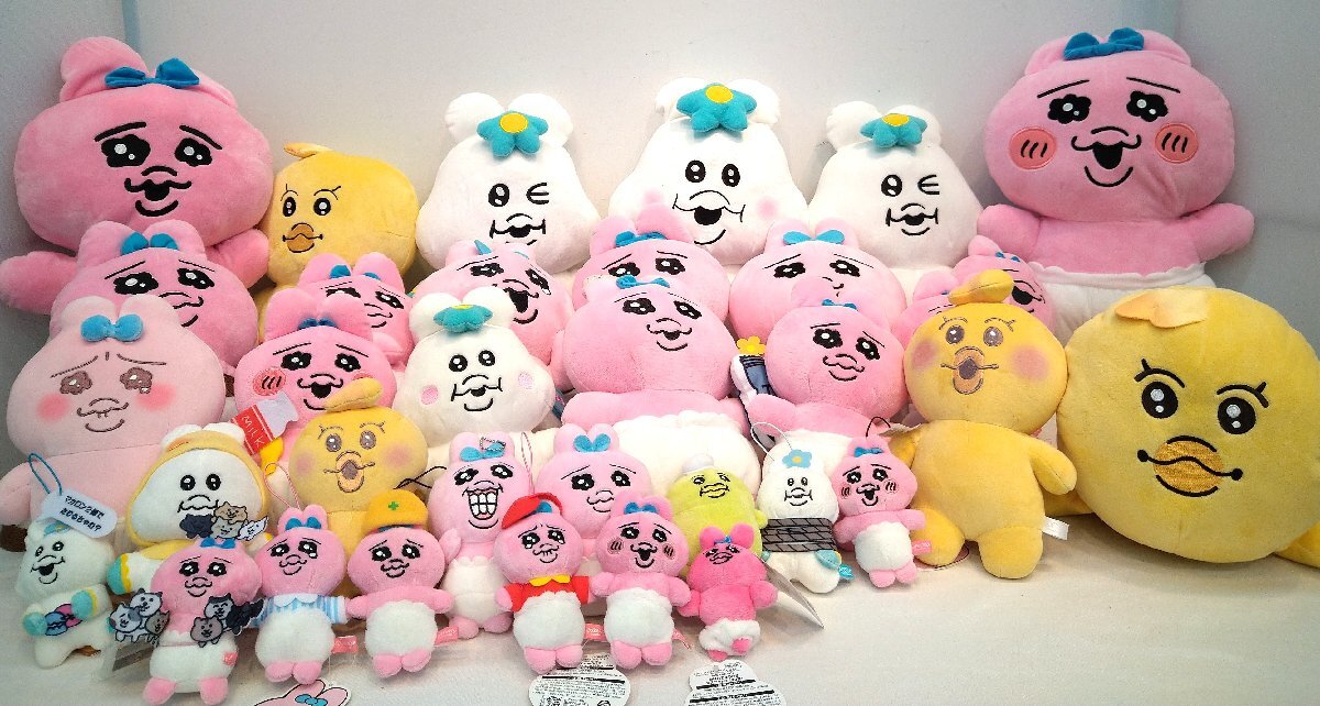 おぱんちゅうさぎ んぽちゃむ きみまろ 脱帽かっぱ グッズ ぬいぐるみ 大中小 大量セット まとめて アニメ 人気キャラクター