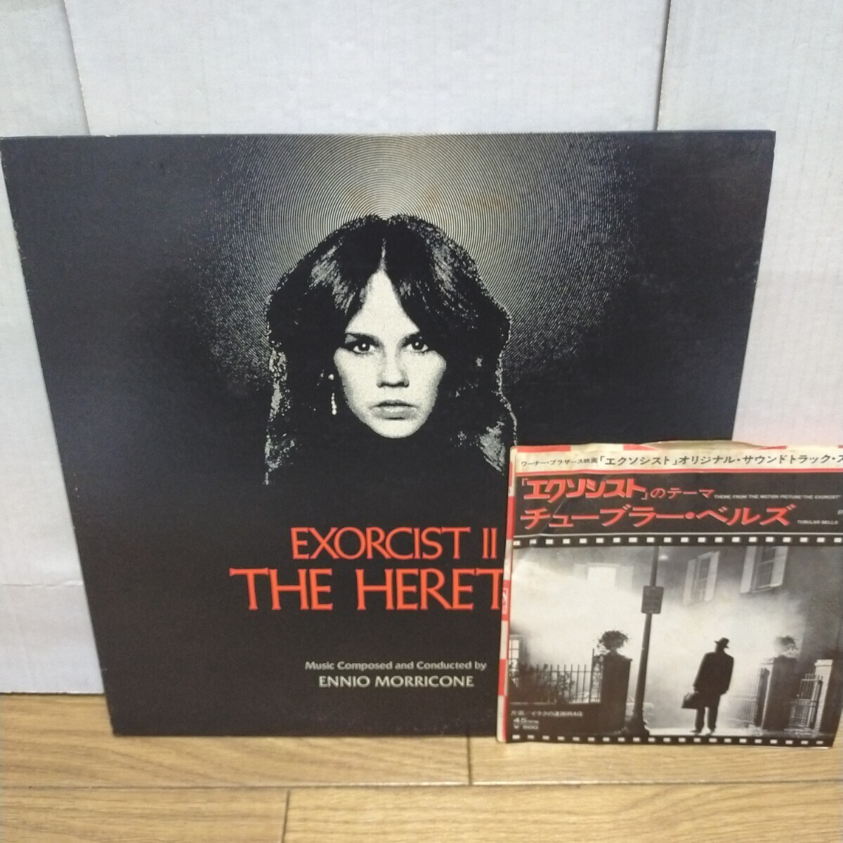 No Obi帯無 JPN国内盤LP/O.S.T/EXORCIST Ⅱ エクソシスト2/ENNIO MORRICONE エンニオ・モリコーネ/EPはオマケ/P-10324W